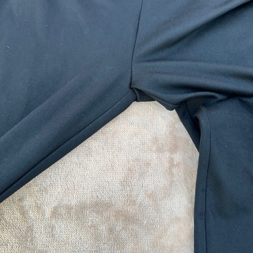 Justice Active Leggings Girls Size 12 Black Logo Waistband Athletic Excellent - Picture 5 of 7